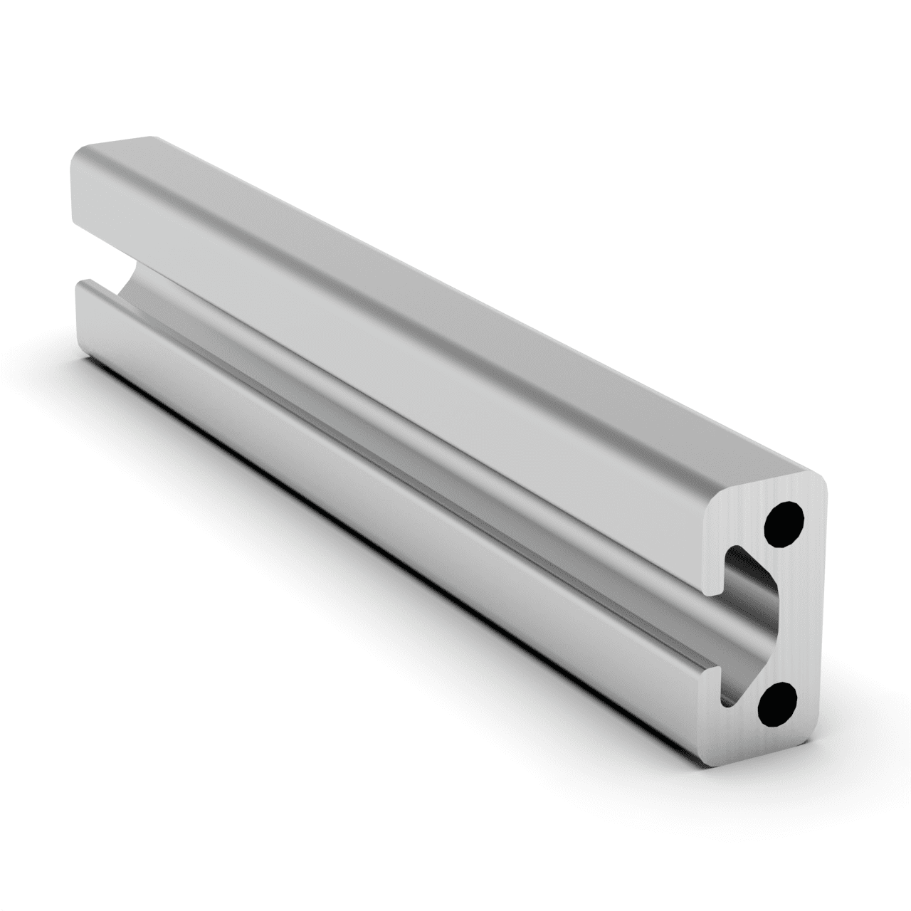 Profilé aluminium section 50x50 fente 10 mm