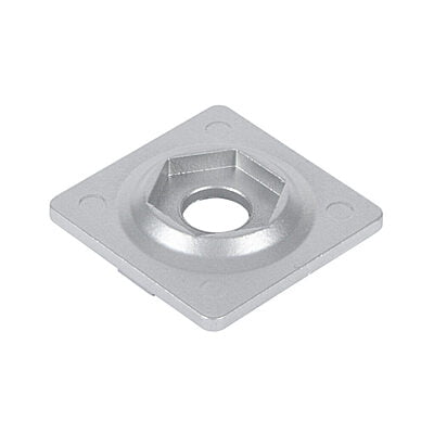 FATH caster adapter plate, 45 x 45mm, slot size 10 - Part # 098SA45N10