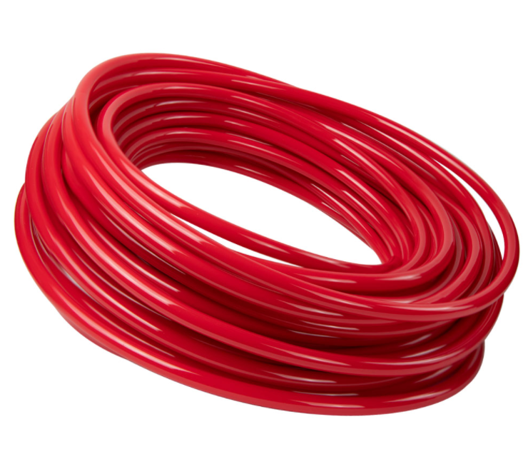 Airtac Polyurethane Tubing 3/8"OD x 1/4"ID Red 500ft/Roll - Part # NUE95A3/8X1/4-500R