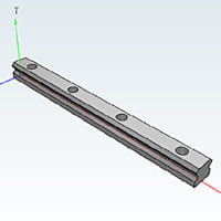 Airtac LSH Standard Linear Rail - Part # LSH35RLX650-S20-N-D